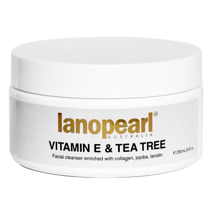 Sữa rửa mặt Lanopearl Vitamin E & Tea Tree Facial Cleanser 250ml