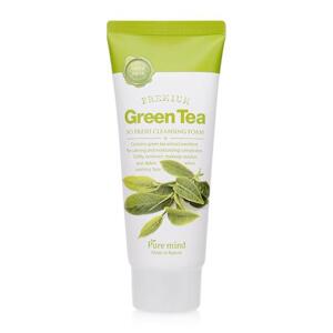 Sữa rửa mặt Pure mind Premium Green Tea Cleansing Foam 100ml