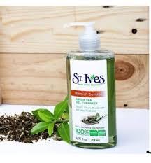 Sữa rửa mặt St.Ives Blemish Control Green Tea Gel Cleanser 200ml