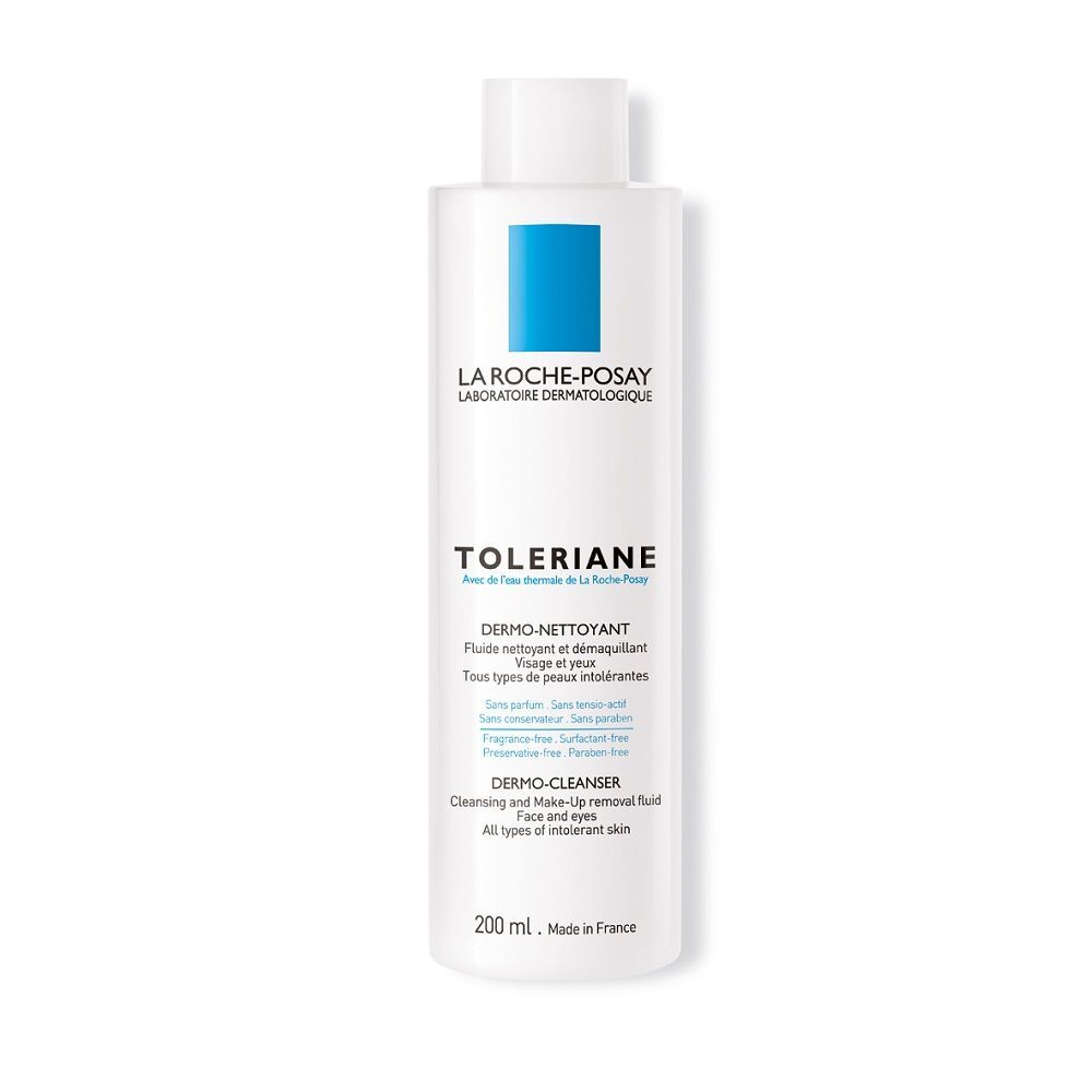 Sữa rửa mặt & tẩy trang dành cho da quá nhạy cảm - Toleriane Dermo Cleanser - La Roche Posay - 200ml