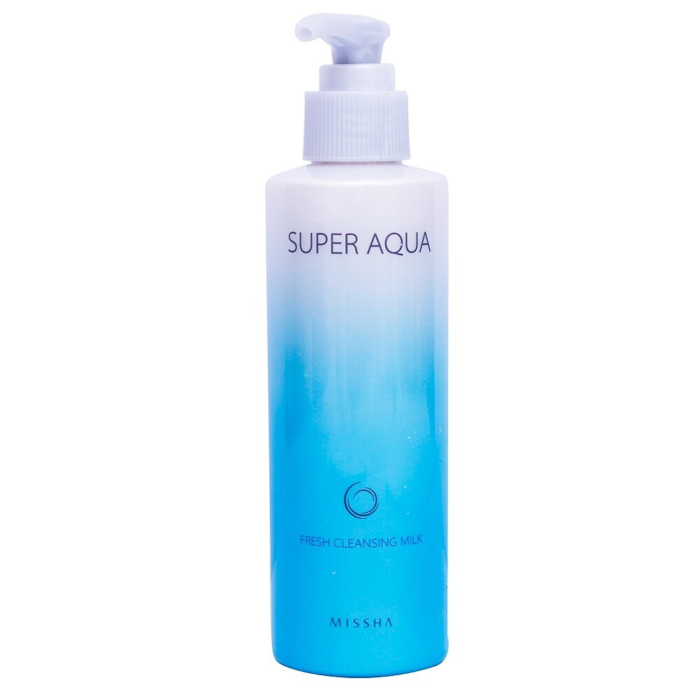 Sữa rửa mặt tẩy trang Missha Super Aqua Fresh Cleansing Milk 190ml