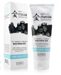 Sữa rửa mặt than hoạt tính Dabo Charcoal Cleansing Foam 150ml