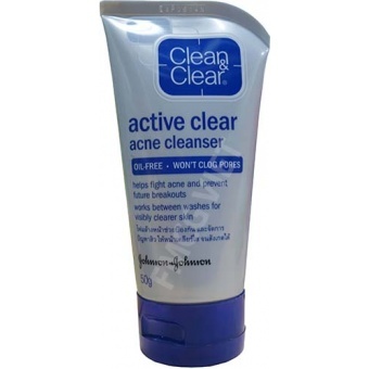 Sữa rửa mặt trị mụn Active clear acne cleanser 100g