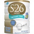 Sữa bột S-26 Gold Lactose Free - hộp 900g