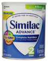 Sữa bột Abbott Similac Advance 2 - hộp thiếc 873g , cho trẻ từ 6-12 tháng tuổi