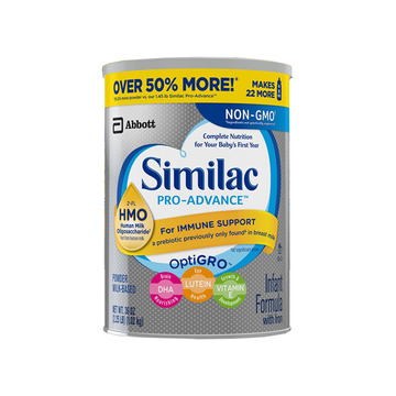 Sữa Similac Pro advance Non-GMO HMO - cho bé từ 0 - 12 tháng tuổi, 1.02 kg