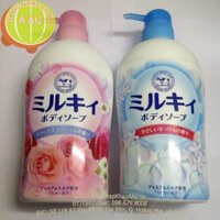 Sữa tắm Bò tươi Gyunyu Milky Body Soap - 580 ml