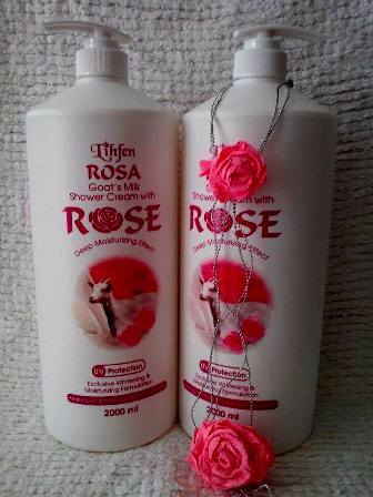 Sữa tắm dê Lihfen Rosa ROSE 2000ml