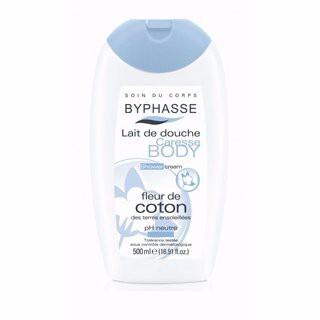 Sữa tắm dưỡng ẩm và trắng mịn Byphasse Shower Cream Cotton Flower 500ml