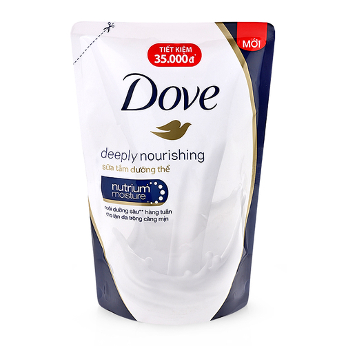Sữa tắm dưỡng thể Dove Deeply Nourishing gói 600g