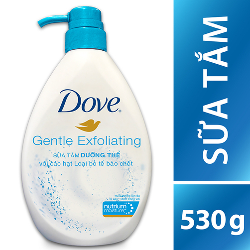 Sữa tắm dưỡng thể Dove Gentle Exfoliating 530g