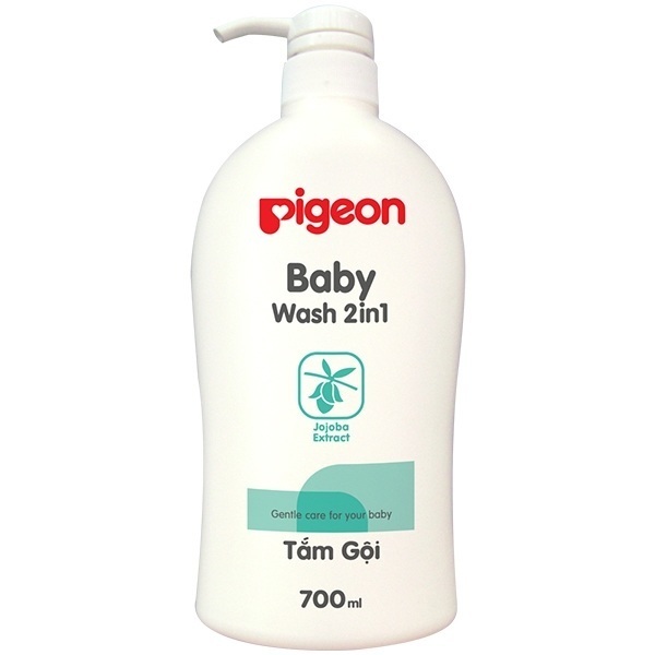 Sữa tắm gội 2 trong 1 Pigeon 700ml