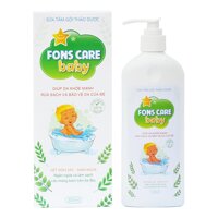 Sữa tắm gội chiết xuất thảo dược cho bé Fons Care Baby 300ml