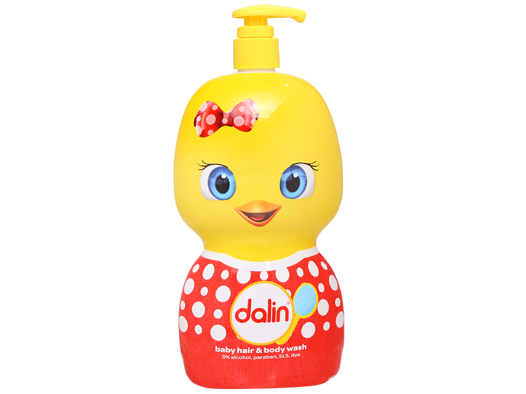 Sữa tắm gội toàn thân cho bé Dalin 650ml