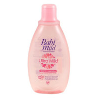 Sữa tắm gội toàn thân cho bé Babi Mild White Sakura 125ml