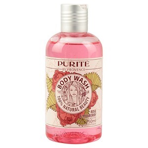 Sữa tắm hạt Massage hoa hồng Purité By Prôvence 250ml