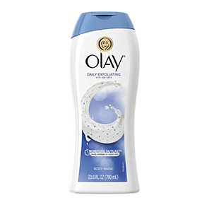 Sữa tắm hạt muối biển tẩy tế bào chết Olay Daily Exfoliating With Sea Salts 700ml