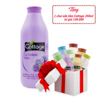 Sữa tắm hương oải hương Cottage Violette 750ml