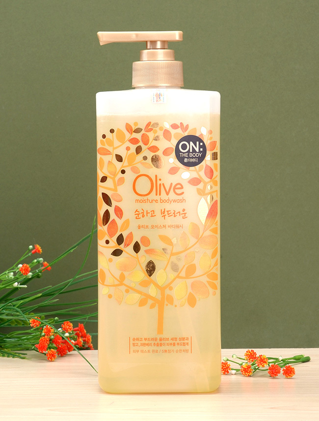 Sữa tắm On The Body Olive Moisture Body Wash - 900ml