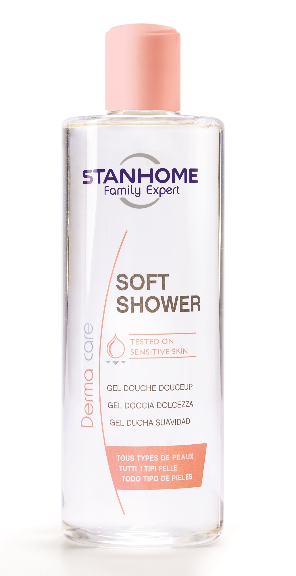 Sữa tắm trị mụn không xà phòng Stanhome Soft Shower 400ml