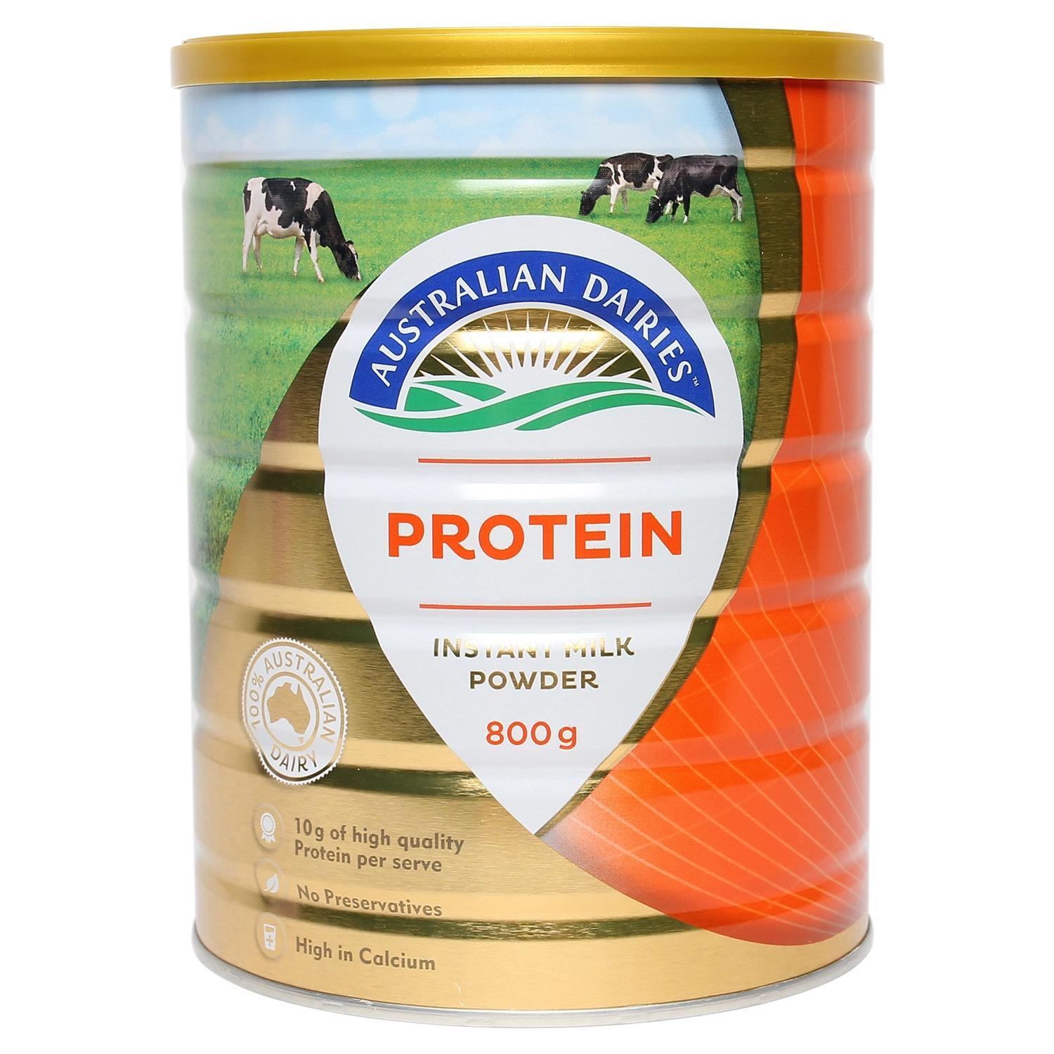 Sữa tươi dạng bột Australian Dairies Protein 800g (Trên 2 tuổi)