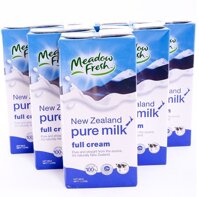 Sữa tươi Meadow Fresh nguyên kem 1L - 12 hộp/ thùng