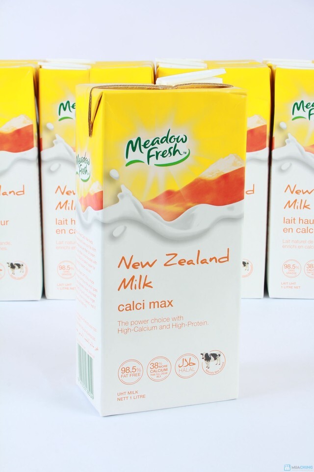Sữa tươi Meadow Fresh tiệt trùng giàu canxi 1L