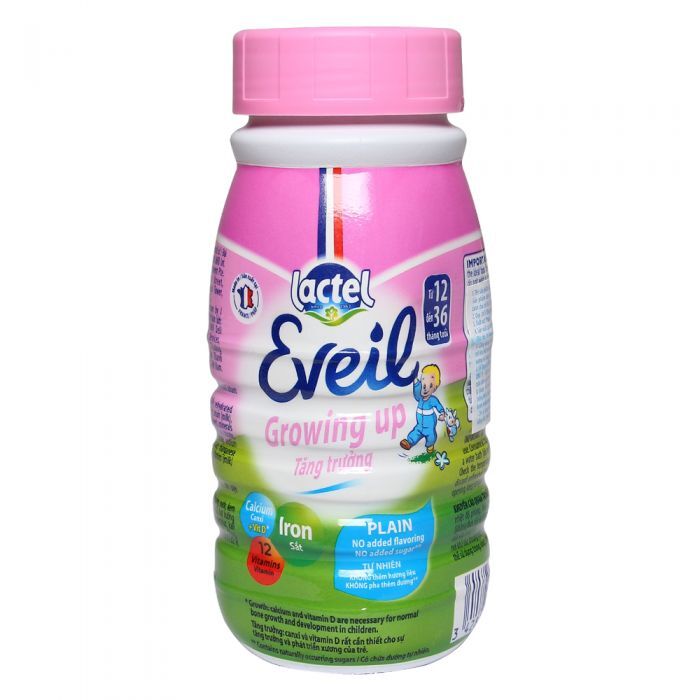 Sữa uống công thức Lactel Eveil 250ml (1 - 3 tuổi)