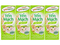 Sữa Yến mạch Hạt sen vietngucoc 180ml - Lốc 4 hộp