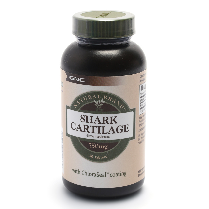 Sụn Vi Cá Mập GNC Shark Cartilage 750mg 180 Viên