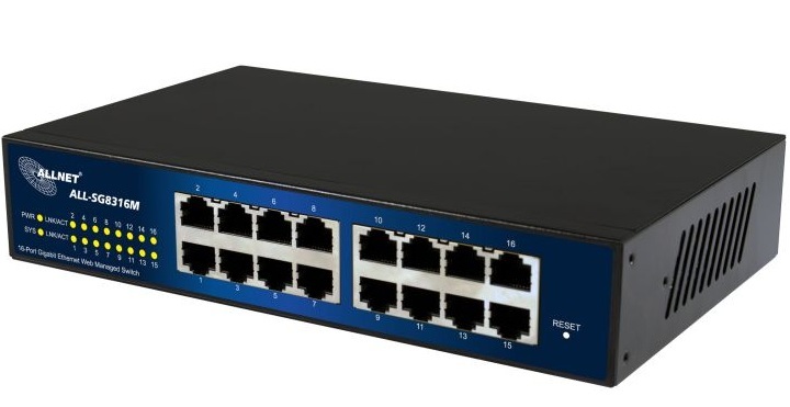 Switch Allnet ALL-SG8316M - 16 port