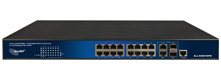 Switch Allnet ALL-SG8918PM - 16 port