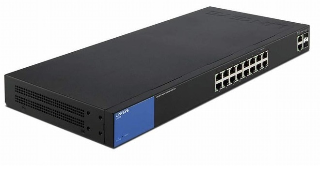 Switch Business LINKSYS LGS318, 18-Port