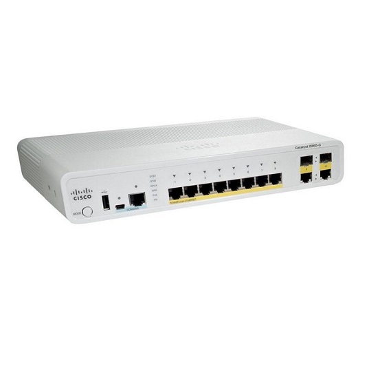Switch Cisco Catalyst WS-C2960CPD-8TT-L - 8 ports