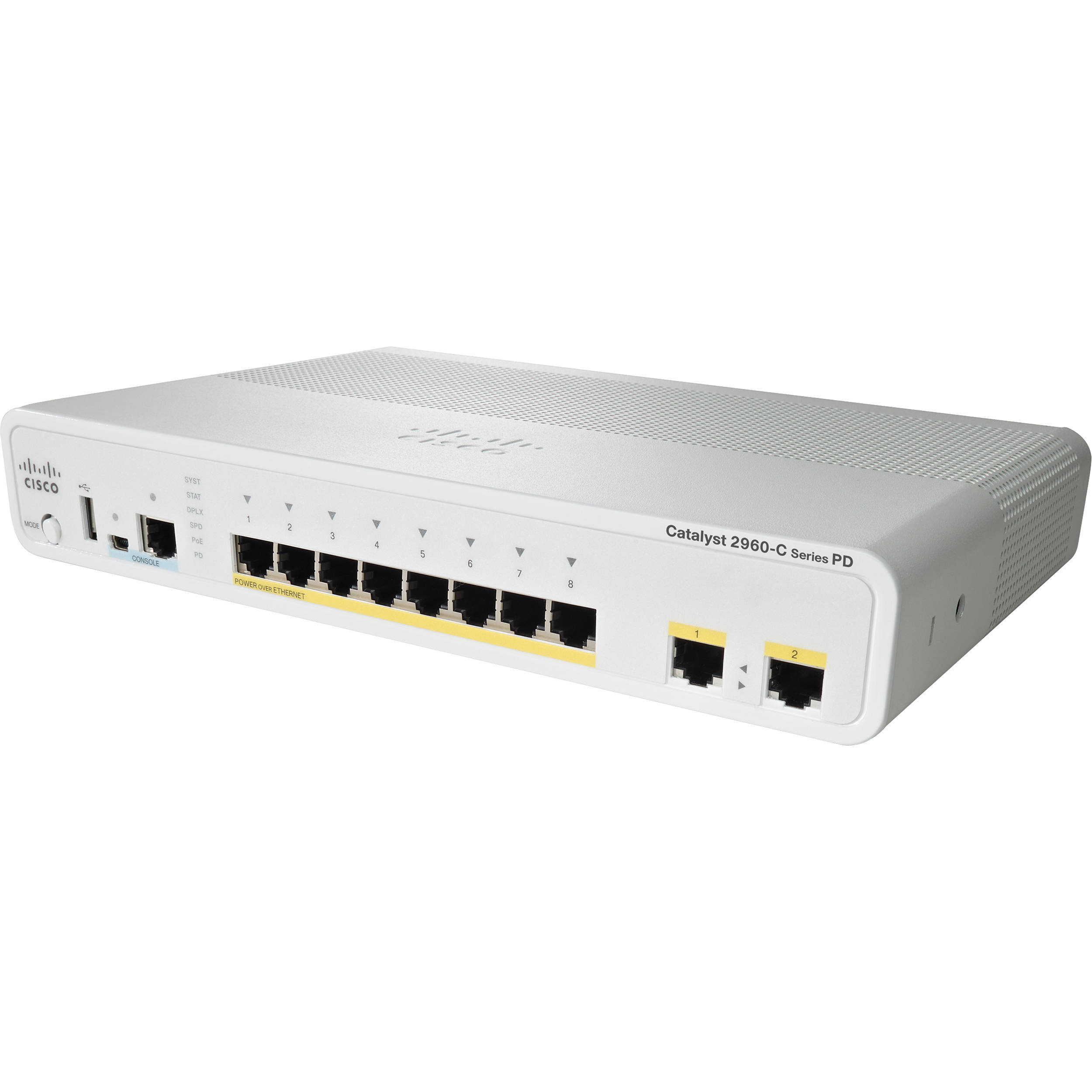 Switch Cisco Catalyst WS-C2960C-8TC-L - 8 ports