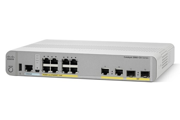 Switch Cisco Catalyst WS-C2960CX-8PC-L - 8 ports