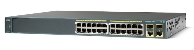 Switch Cisco Catalyst WS-C2960+24PC-L - 24 ports