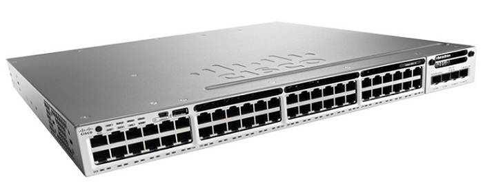 Switch Cisco Catalyst WS-C3850-48T-E - 48 ports