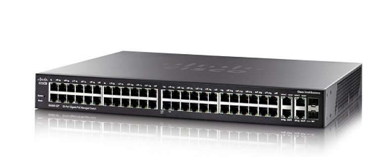 Switch Cisco SG350-52MP-K9-EU - 52 port