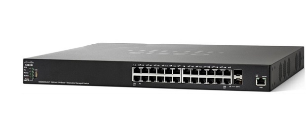 Switch Cisco SG350X-24MP-K9-UK - 24 port