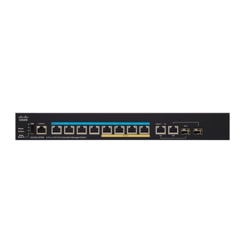 Switch Cisco SG350X-8PMD-K9-EU
