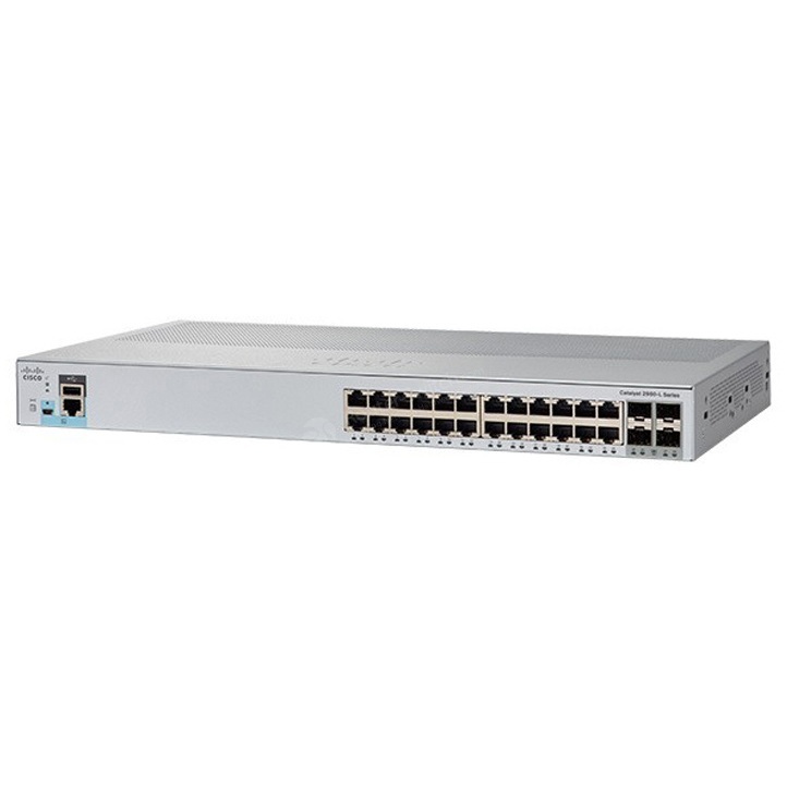 Switch Cisco WS-C2960L-24TQ-LL - 24 port
