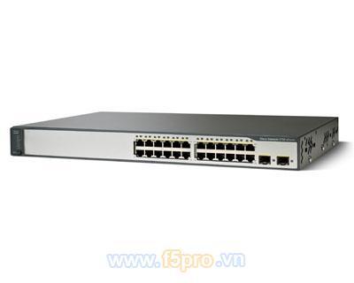 Thiết bị mạng Switch Cisco WSC3750V224TSS (WS-C3750V2-24TS-S)