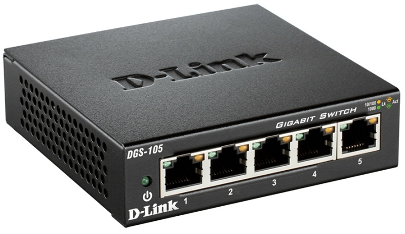 Switch Dlink DGS-105 - 5 ports