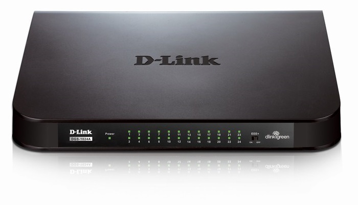 Switch Gigabit Dlink DGS-1024A - 24 ports