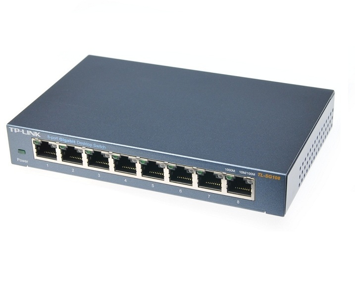 Switch Gigabit Tplink TL-SG108 - 8port 1000mbps