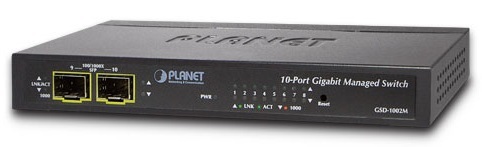 Switch Planet GSD-1002M - 8 port