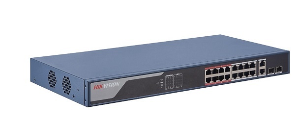 Switch POE 16 cổng Hikvision DS-3E1318P-EI