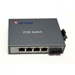 Switch POE 4 cổng GNETCOM HL-POE11004PF