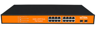 Switch PoE Witek WI-MS318GF - 16 port